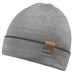 Tipped Beanie & Scarf Gift Set Grey Melange