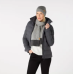 Tipped Beanie & Scarf Gift Set Grey Melange