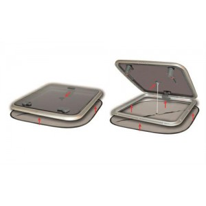 Verduistering/hor combi 60x60cm