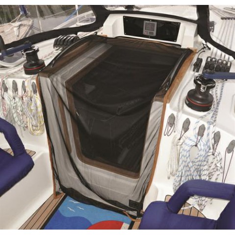 Muskietennet kajuitingang