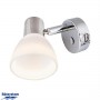 Leeslampje Leia LED met USB Chroom