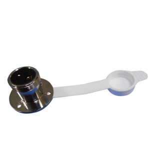 STOPCONTACT VERCHROOMD 3P