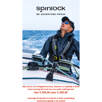 Deckvest 6D 170N pacific blauw