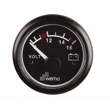 WEMA TANKMETER VUILWATER ZWART