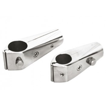 Vlaggenstokhouder voor 30mm rail RVS