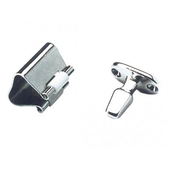 Rol-sluiting chroom 36mm