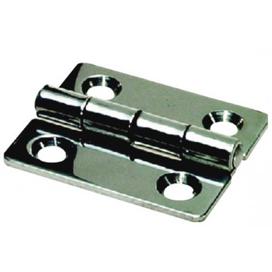 Scharnier rvs 76x51mm