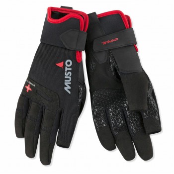 Musto Perf. Zeilhandschoenen S Lange vingers Zwart