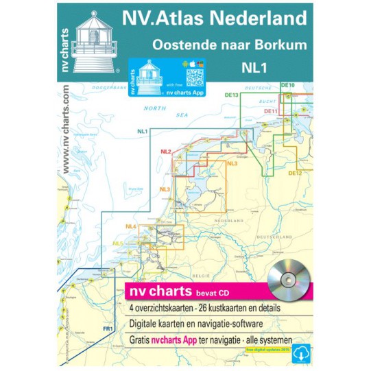 NV Atlas Nederland NL 1 - Borkum naar Oostende
