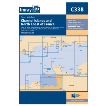 Imray C 33B - Channel Islands and North coast of France