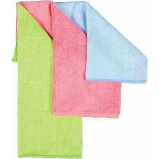Doeken microfiber 30x30cm (set van 3 stuks)