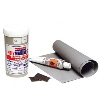 RUBBERBOOT REP. SET PVC GRIJS