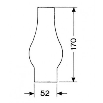 LAMPEGLAS 2 LIGNE X 170MM
