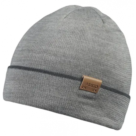 Tipped Beanie & Scarf Gift Set Grey Melange