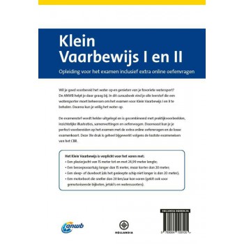 ANWB Klein Vaarbewijs I + II cursusboek + CD Rom