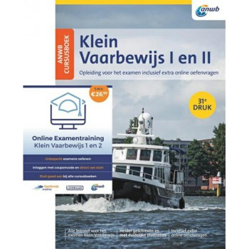 ANWB Klein Vaarbewijs I + II cursusboek + CD Rom