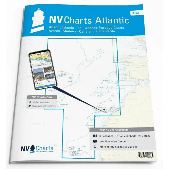 NV Charts Atlantic ATL3
