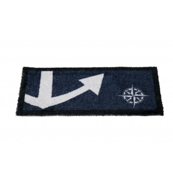 Deurmat Anchor Navy 55 x 25 cm
