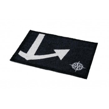 Deurmat Anchor black 60 x 40