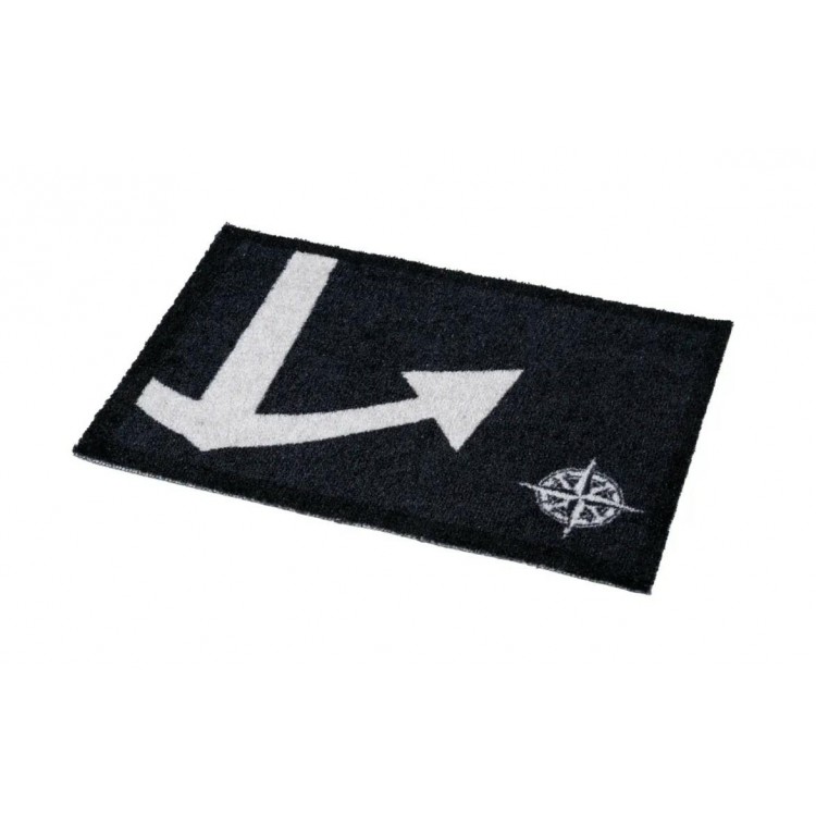 Deurmat Anchor black 60 x 40