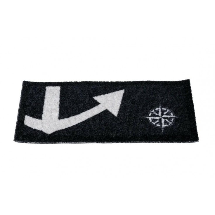 Deurmat Anchor black 60 x 40