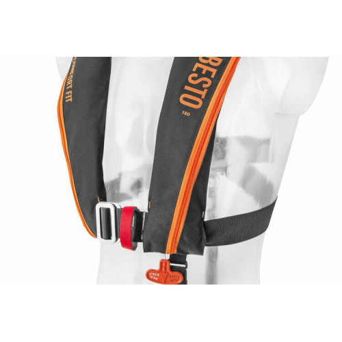 Comfort fit 180N zwart/oranje