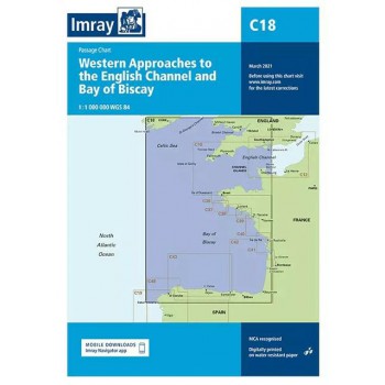 Imray C18 - Western Approaches to the English Channel and Biscay