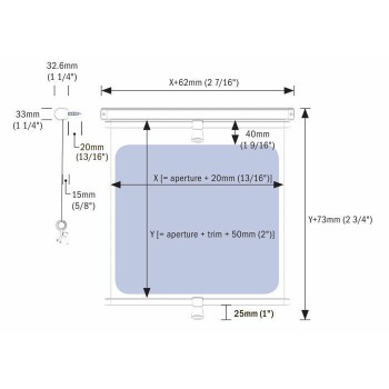 Cabinshade rolgordijn zilver maat 2