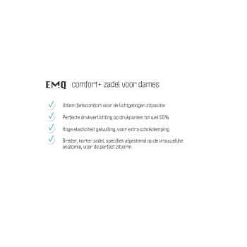 Comfort + zadel dames
