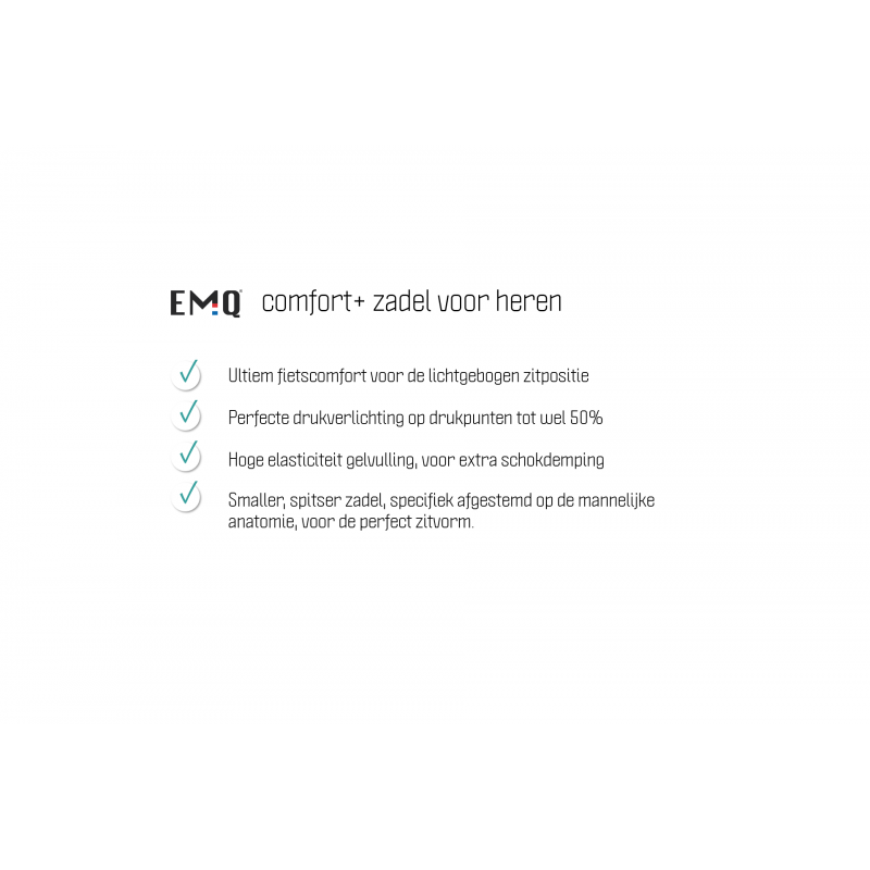 Comfort + zadel heren