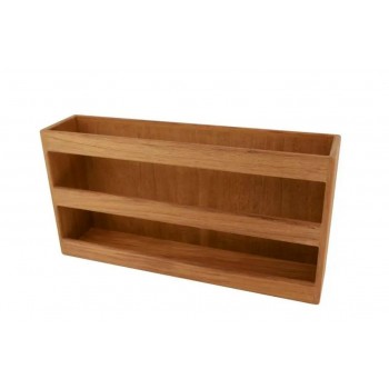 Dubbel tijdschriftenrek 46.5 cm