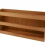 Dubbel tijdschriftenrek 46.5 cm