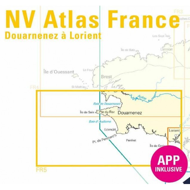 NV Atlas Frankrijk FR 5 - Douarnenez à Lorient