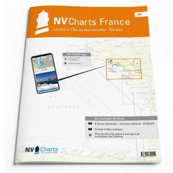 NV Atlas Frankrijk FR 6 - Lorient à Iles Noirmontiers & Nantes