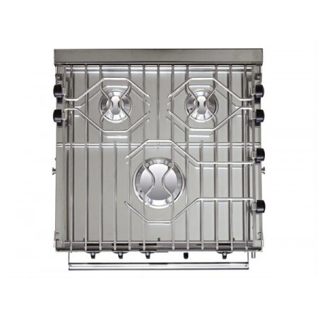 Force 10 RVS 2 Pits Oven Euro Compact