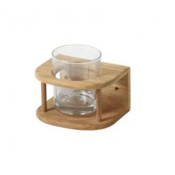 Glazenhouder gebogen - 1 glas