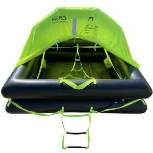 Hero Reddingsvlot Offshore 4 persoons tas ISO 9650-1