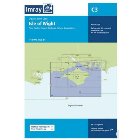Imray C 3 - Isle of Wight