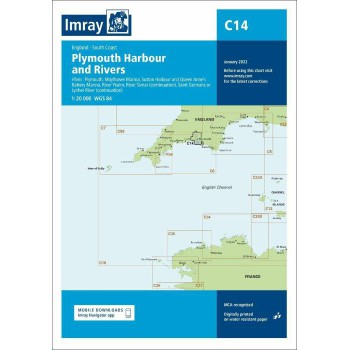 Imray C 14 - Plymouth Harbours and Rivers