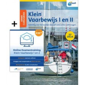 ANWB Klein Vaarbewijs I + II cursusboek + CD Rom