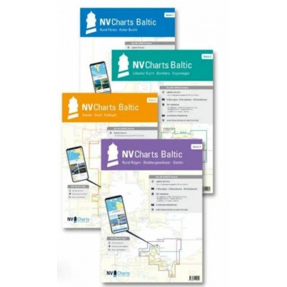 NV Charts Kartenkoffer Ostsee Serie 1-2-3-4