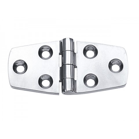 Scharnier rvs 75x38mm