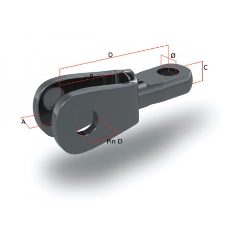 OS OOG-GAFFEL-TOGGLE M6