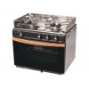 3-pits kooktoestel met oven/grill Gascogne