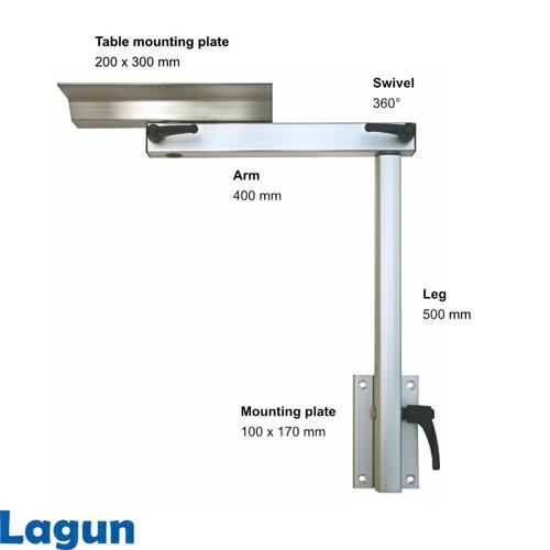 Lagun Kuiptafel compleet 85x54 cm