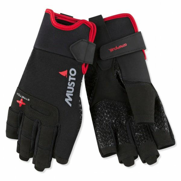 Musto Perf. Handschoenen M Korte vingers Zwart