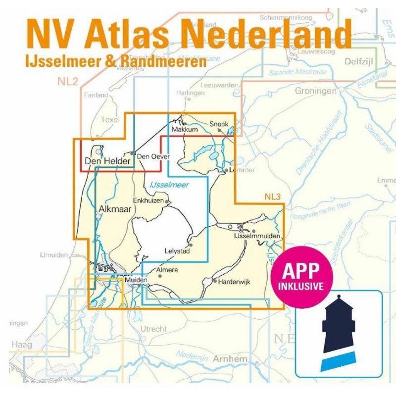 NV Atlas Nederland 3 - IJsselmeer en Randmeren