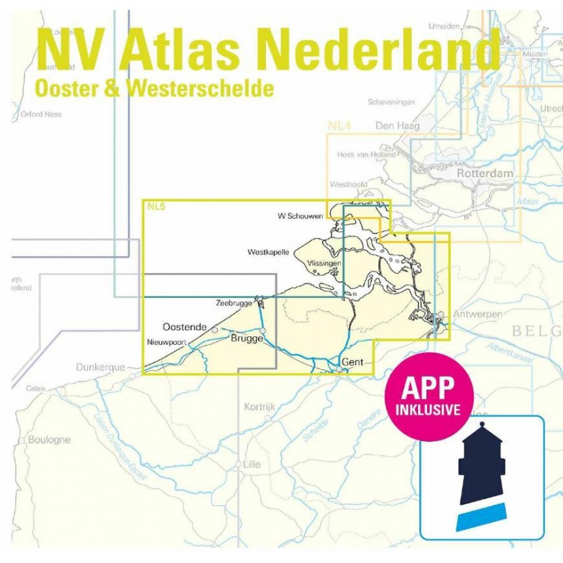NV Atlas Nederland NL 5 - Ooster- en Westerschelde