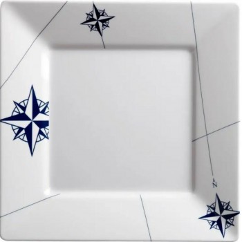 Plat bord Northwind vierkant