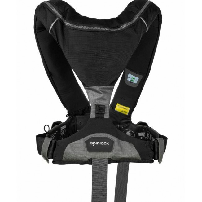 Deckvest 6D 170N steenkool grijs